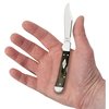 Case Cutlery Knife, Case Green 7 Black Micarta Mini CopperLock 23475